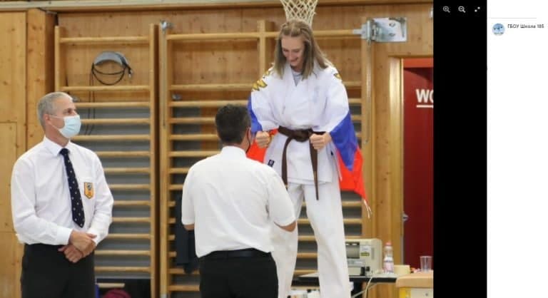 Ученица из школы на Михалковской стала призером Кубка Мира по карате